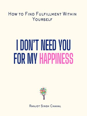 cover image of I Don't Need You for My Happiness